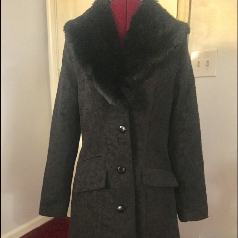Winter knee length coat